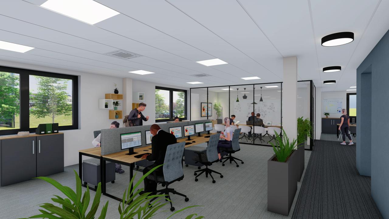 Bureau Mont-Saint-Aignan 980m² Location bureau Mont-Saint-Aignan Seine-Maritime OLBUR2428611 1